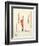 Three Suprematist Figures, C. 1921-2-Kazimir Severinovich Malevich-Framed Giclee Print