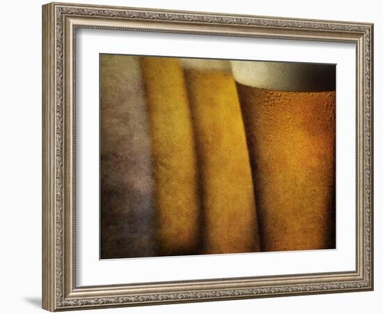 Three Tall Beers-Steve Lupton-Framed Photographic Print