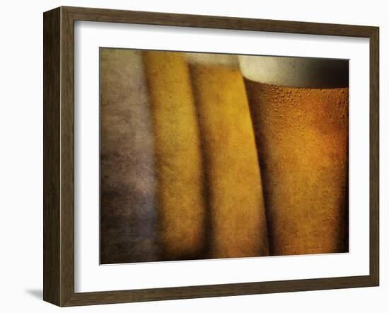 Three Tall Beers-Steve Lupton-Framed Photographic Print