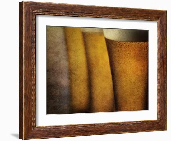 Three Tall Beers-Steve Lupton-Framed Photographic Print