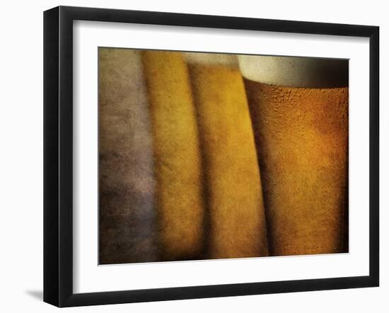 Three Tall Beers-Steve Lupton-Framed Photographic Print