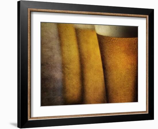 Three Tall Beers-Steve Lupton-Framed Photographic Print
