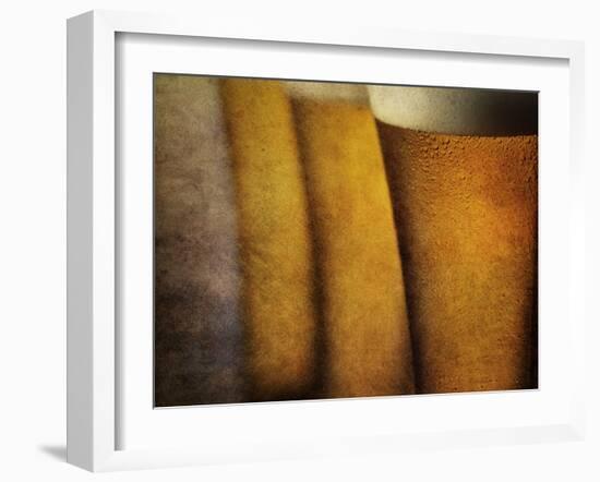 Three Tall Beers-Steve Lupton-Framed Photographic Print