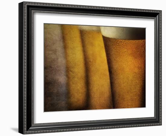 Three Tall Beers-Steve Lupton-Framed Photographic Print