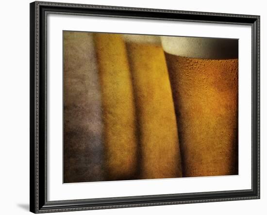 Three Tall Beers-Steve Lupton-Framed Photographic Print