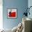 Three Tiny Windows in Red Wall-Gilbert Claes-Framed Giclee Print displayed on a wall