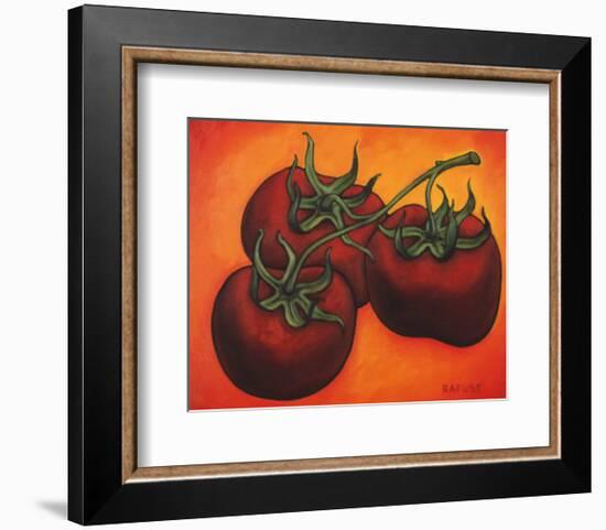 Three Tomatoes-Will Rafuse-Framed Art Print