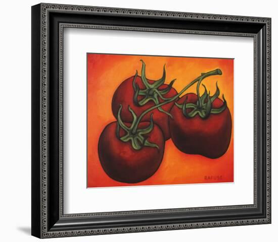 Three Tomatoes-Will Rafuse-Framed Art Print
