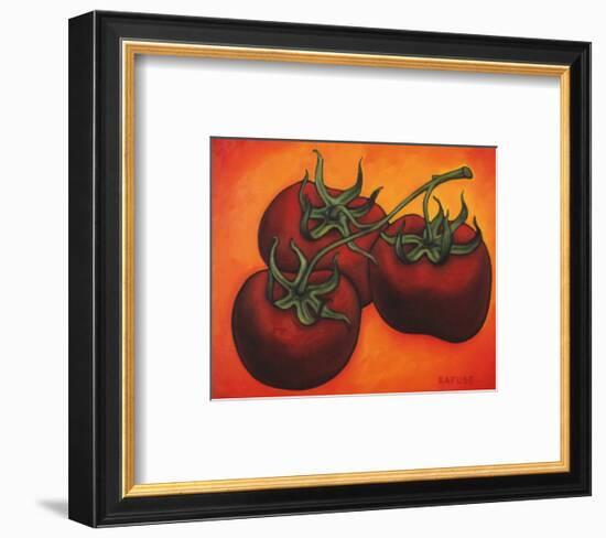 Three Tomatoes-Will Rafuse-Framed Art Print