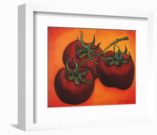 Three Tomatoes-Will Rafuse-Framed Art Print