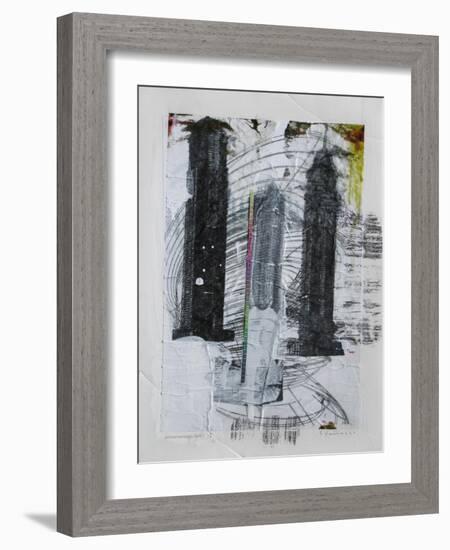 Three Towers-Enrico Varrasso-Framed Art Print