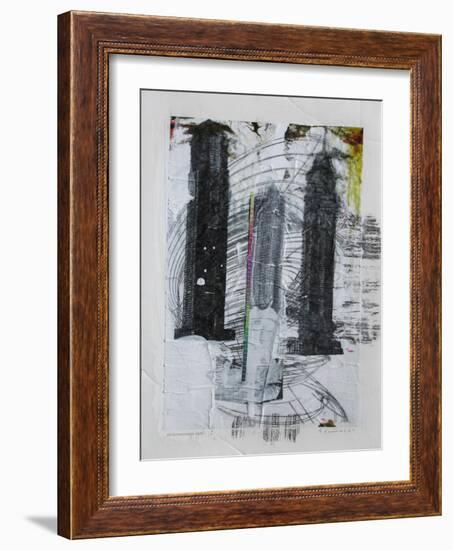 Three Towers-Enrico Varrasso-Framed Art Print