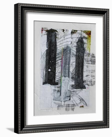 Three Towers-Enrico Varrasso-Framed Art Print