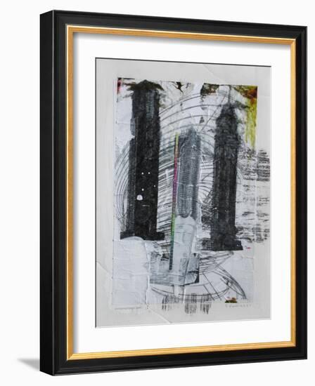 Three Towers-Enrico Varrasso-Framed Art Print