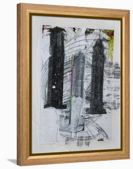 Three Towers-Enrico Varrasso-Framed Stretched Canvas