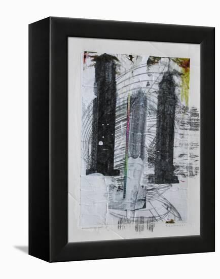 Three Towers-Enrico Varrasso-Framed Stretched Canvas