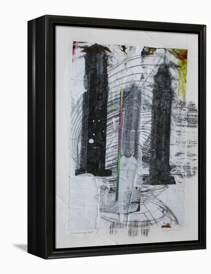 Three Towers-Enrico Varrasso-Framed Stretched Canvas