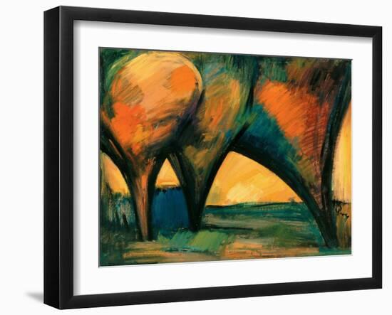 Three Trees, 1965-Emil Parrag-Framed Giclee Print