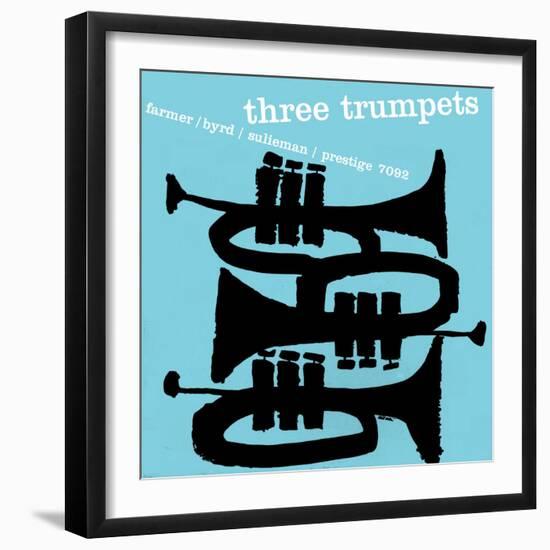 Three Trumpets-null-Framed Art Print