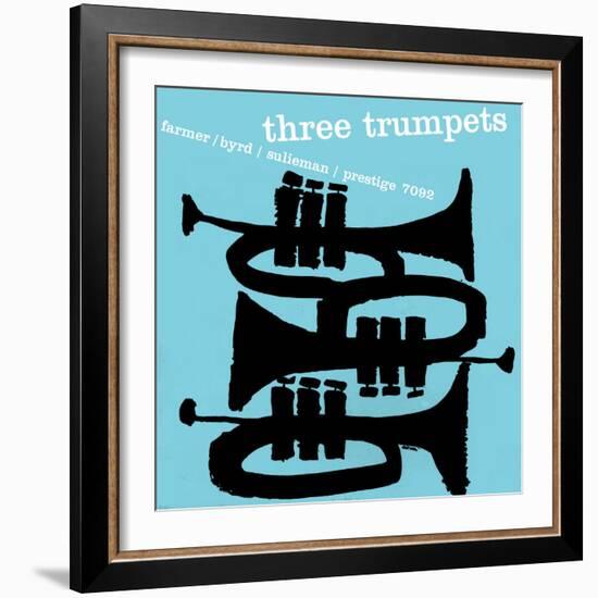 Three Trumpets-null-Framed Art Print