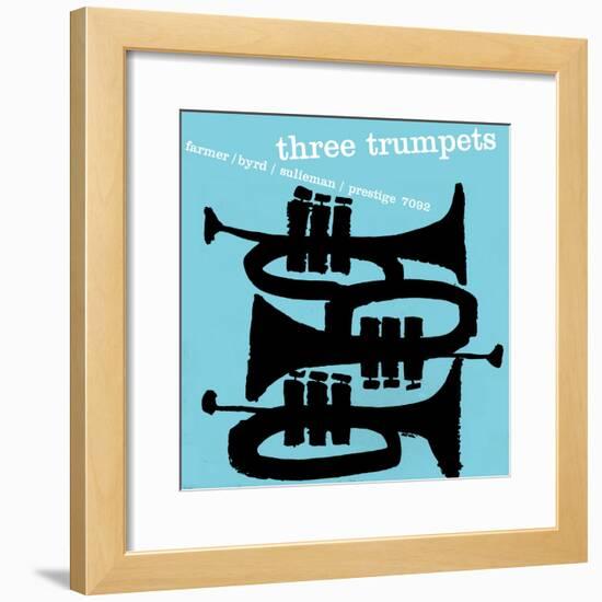 Three Trumpets-null-Framed Art Print