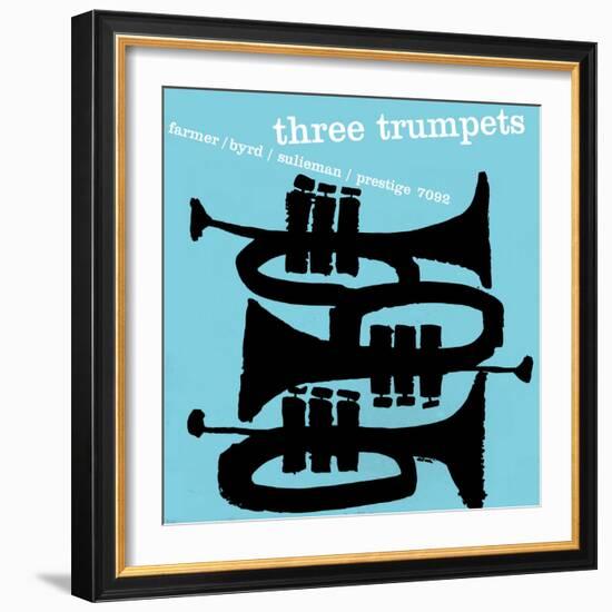 Three Trumpets-null-Framed Art Print