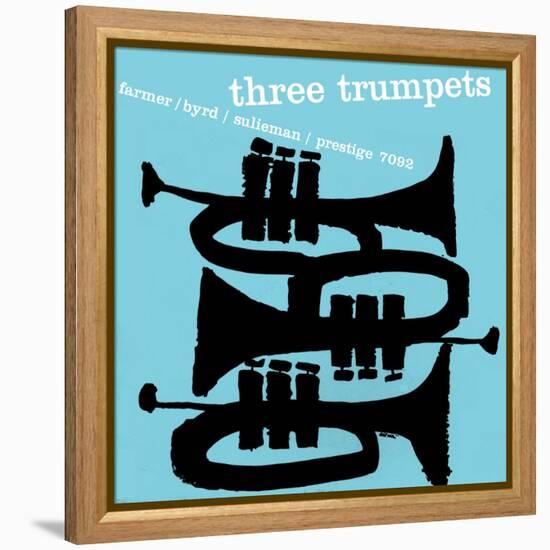 Three Trumpets-null-Framed Stretched Canvas