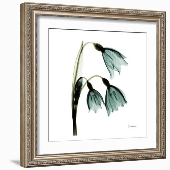 Three Tulips in Green-Albert Koetsier-Framed Art Print