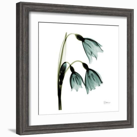 Three Tulips in Green-Albert Koetsier-Framed Art Print
