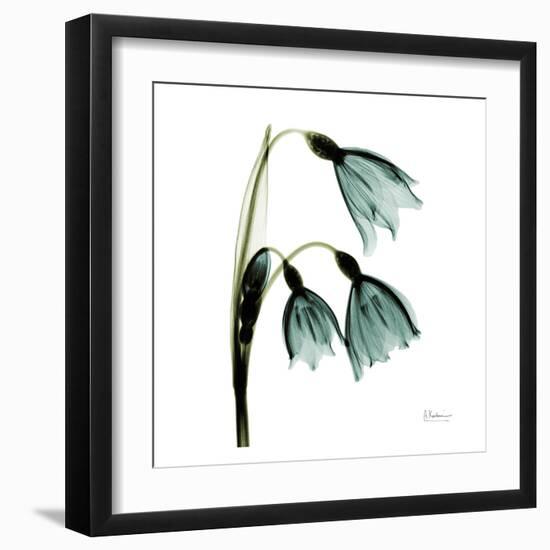 Three Tulips in Green-Albert Koetsier-Framed Art Print