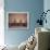 Three Turquoise Chairs-Jennifer Kennard-Framed Photographic Print displayed on a wall