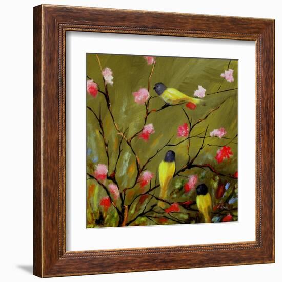 Three Tweets-Ruth Palmer-Framed Art Print