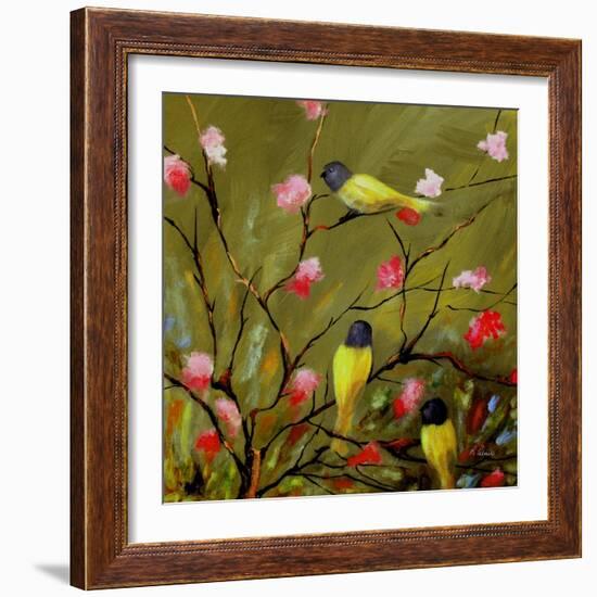 Three Tweets-Ruth Palmer-Framed Art Print