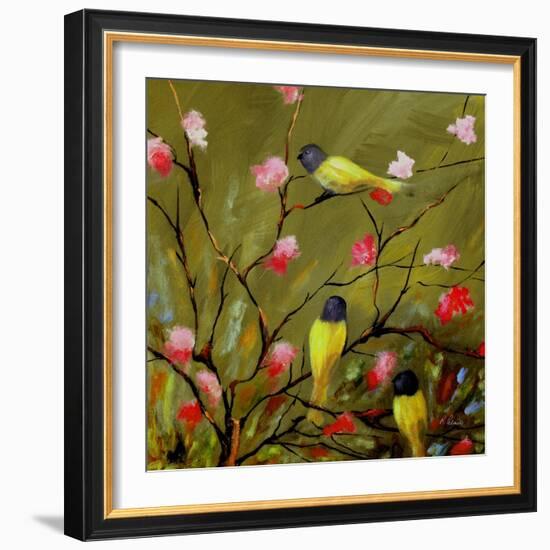 Three Tweets-Ruth Palmer-Framed Art Print