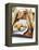 Three Types of Bread on a Tray-Peter Medilek-Framed Premier Image Canvas