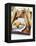 Three Types of Bread on a Tray-Peter Medilek-Framed Premier Image Canvas