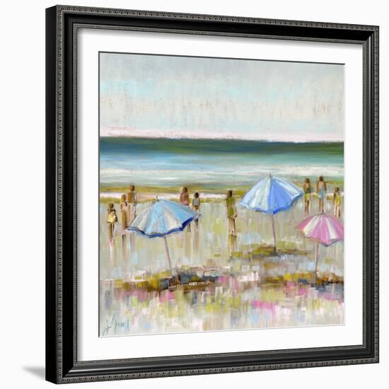 Three Umbrellas-Libby Smart-Framed Art Print