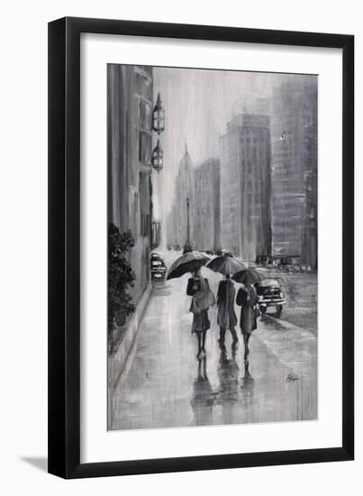 Three Umbrellas-Farrell Douglass-Framed Giclee Print