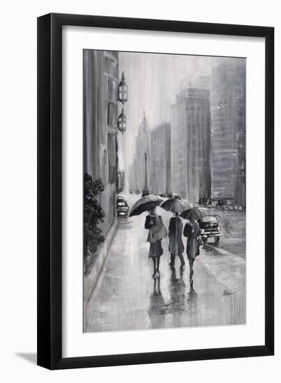 Three Umbrellas-Farrell Douglass-Framed Giclee Print