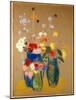 Three Vases of Flowers, C.1908-10-Odilon Redon-Mounted Giclee Print