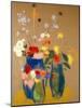 Three Vases of Flowers-Odilon Redon-Mounted Giclee Print