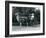 Three Visitors, Including Two Young Girls, Riding in a Cart Pulled by a Llama, London Zoo, C.1912-Frederick William Bond-Framed Photographic Print