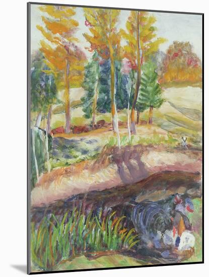 Three Washerwomen on the Banks of a River-Roderic O'Conor-Mounted Giclee Print