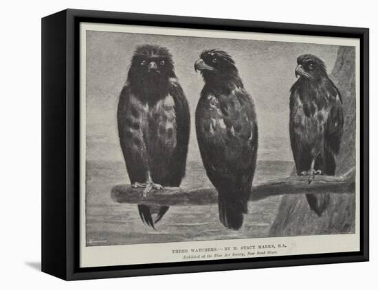 Three Watchers-Henry Stacey Marks-Framed Premier Image Canvas