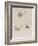 Three Whistler Butterflies (Crayon & Chinese White on Lithographic Transfer Paper)-James Abbott McNeill Whistler-Framed Giclee Print