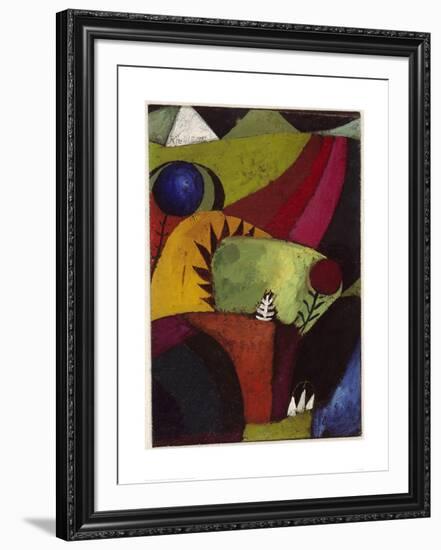 Three White Campanulas, 1920-Paul Klee-Framed Giclee Print