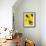 Three White Wine Bottles and a Wine Glass-Ulrike Koeb-Framed Photographic Print displayed on a wall