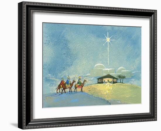 Three Wise Men, 2008-David Cooke-Framed Premium Giclee Print