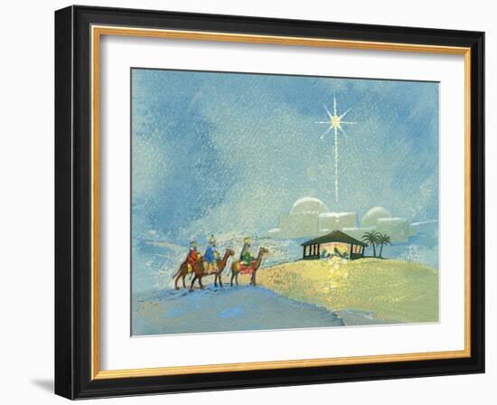 Three Wise Men, 2008-David Cooke-Framed Premium Giclee Print