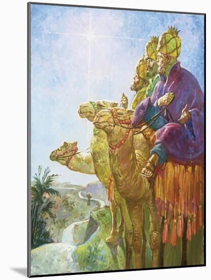 Three Wise Men-Hal Frenck-Mounted Giclee Print